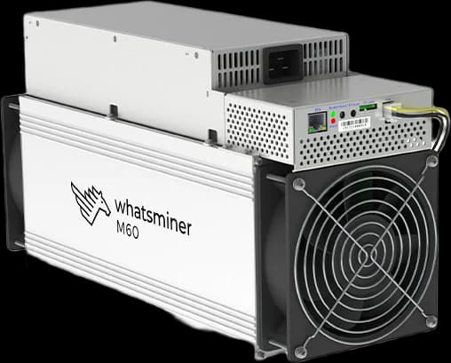 WhatsMiner M60S+ - 184TH/s